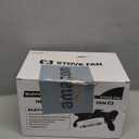 Wood Stove Fan Heat Powered, Strong Magnetic Fireplace Fan,Ultra Quiet & High Speed & Non Electric Auto Thermal Fireplace Fans Heat Powered with Thermometer, Wire Rope, Dual Blade