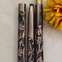 Brass Derby Handle Walking Cane Wooden Cane Stick - Made of Rosewood & Brass (Ornate Chrome)