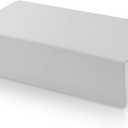 TOPPURE Cube Memory Foam Pillow for Side Sleepers (Xtra Thick Pillow, 24"x12"x6"), Square Pillows for Neck and Shoulder Pain Relief, Anti Snore Pillows with Washable Pillowcase,Gray