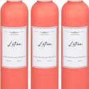 Travel Shampoo Bottle, Empty Plastic Squeeze Bottles 8.8oz with Flip Cap, Lotion Container for Toiletries Travel Size Shampoo and Conditioner (Orange)