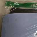 Rnivvi Coffee Mat, 12" x 19" Coffee Bar Mats for Espresso Machine Station Accessories and Organizer, Hide Stain Rubber Backed Absorbent Dish Drying Pad for Kitchen Counter, Cute Bar Decor Pad, Blue