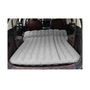 Car Air Mattress, Inflatable SUV Truck Camping Mattress for Back Seat, Thickened Travel Car Bed Sleeping Pad with Air Pump 2 Pillows (Gray, SUV Air Mattress)