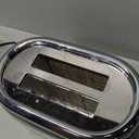 Mueller Retro Toaster 2 Slice with 7 Browning Levels and 3 Functions: Reheat, Defrost & Cancel, Stainless Steel Features, Removable Crumb Tray, Under Base Cord Storage, Black