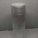 Extra Large Clear Plastic Flower Vase, Acrylic Cylinder Floor Vases 24 x 20 x 16