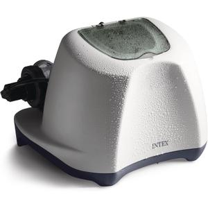 Intex Krystal Clear Saltwater Pool Chlorine System for Above Ground Pools up to 15,000 Gallons, Pool Cleaner with Automatic Timer and Self Cleaning