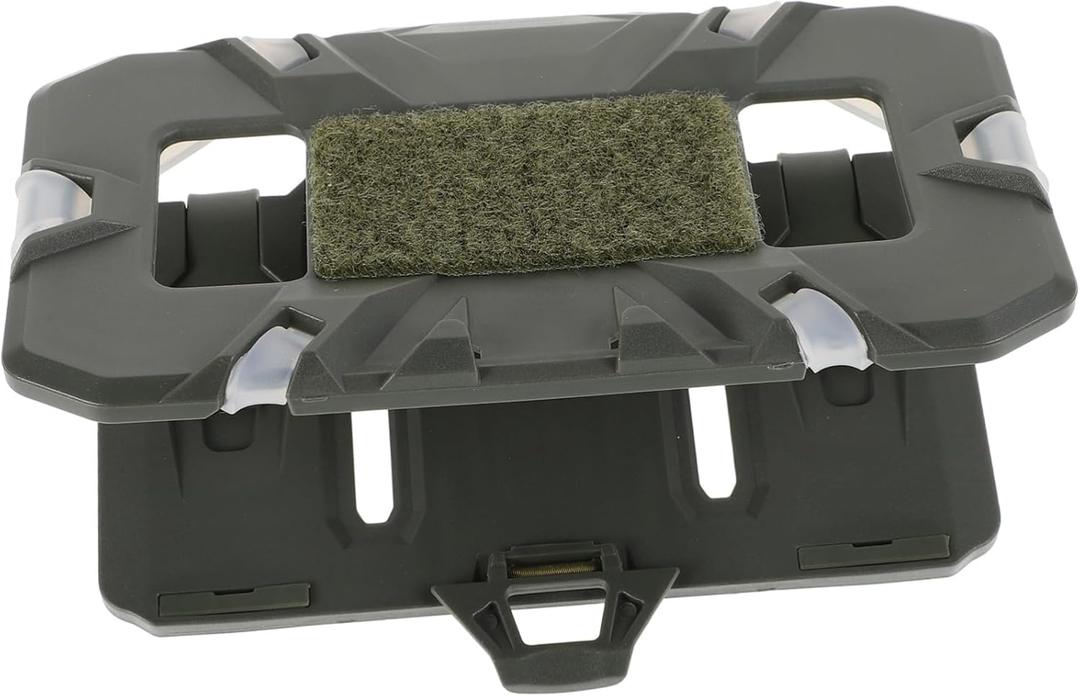 Foldable Navigation Board Chest Phone Board Vest Mount for Outdoor Hiking Hunting Green