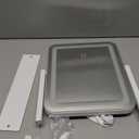 FENNIO Vanity Mirror with Lights - 15"x12.6" LED Lighted Makeup Mirror, Large Makeup Mirror with Lights, Touch Screen with 3-Color Lighting, Dimmable, for Vanity Desk Tabletop, Bedroom