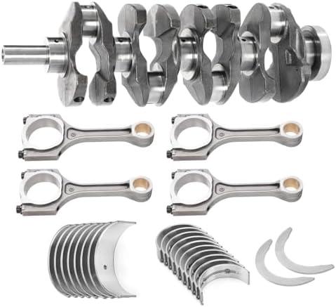 Crankshaft Connecting Rod Kit Compatible with Hyundai Sonata & Kia Forte Optima Sportage 2.4L, Replace 231112G200 231112G230 72RZ62GF00 23510-2G540 21020-2G020 23060-2G400 21030-25000