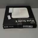 Wyze Smart Scale X - Digital Bathroom Scale for Body Weight, BMI, Body Fat, Muscle Mass, Heart Rate Monitor | ITO Glass & LED Backlight | Batteries Included, 400 lbs (White)