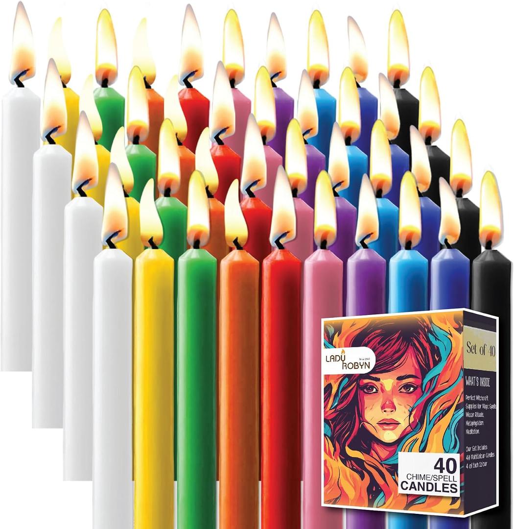 Spell Candles (40 Candles) - One Shipping Charge!, Set of 40