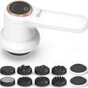 Electric Cellulite Massager – Body Sculpting Machine with 8 Massage Heads, Lymphatic Drainage & Skin Tightening for Belly Stomach Leg, Lipo Roller Massager After Surgery, Adjustable Speed.