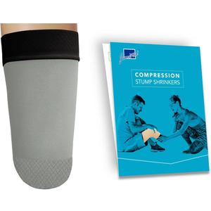 Prosthetic Stump ShrinkersAbove Knee, 35cm, Compression, Amputee Socks, 20-30, Daily use, Taiwan Excellence 2XL (Grey)