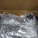 60 Gal(230L) High Grade Large Laundry Basket with Wheels, Rolling Laundry Hamper, Laundry Cart with Metal Frame and Removable Bag Design, Suitable for Laundry Room, Bedroom (Black, 3 Section 230L)