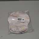 Laborio Ergonomic Mouse Pad Wrist Support, Comfortable Mouse Pad Wrist Rest, Relieve Wrist Pain Gel Mouse pad, Non-Slip Rubber Base Mousepad for Laptop, Computer(White Marble) (9L x 10.6W inches)