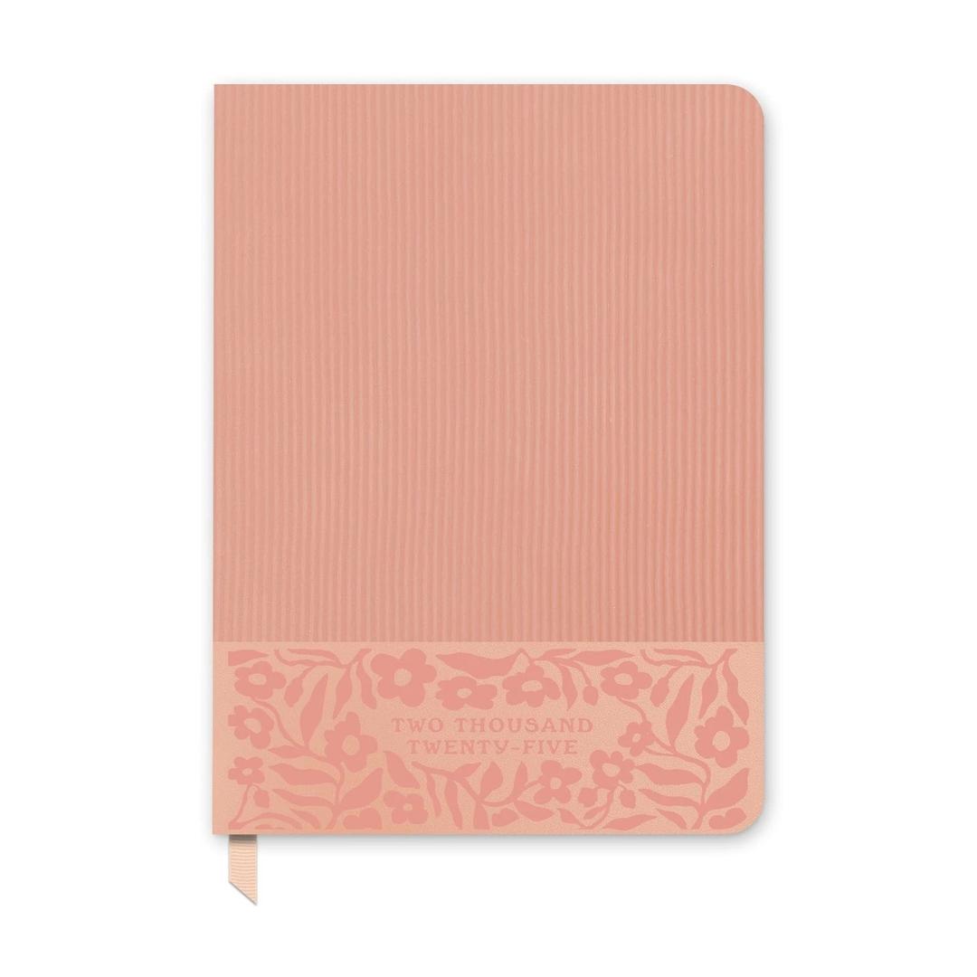 2025 Planner with Pen Strap - Daily, Weekly and Monthly Planner 2024-2025, Orange Circle Studio 17 Month Calendar, July 2024 - December 2025, 5.75" x 8.25" - Oliver Planner Charged Up Print