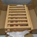 Shoe Rack, 4-Tier Long Shoe Rack for Entryway, Bamboo Wood Shoe Shelf for Closet & Hallway, Long 33IN | Beautiful | Functional | Sturdy | Durable