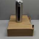 Mimorou 5 Pack Kitchen Canisters Set Airtight Coffee Sugar Tea Candy Storage Jars with Window Glass Stainless Steel Containers with Lids for Flour Cookies Spices Grains Kitchen Decorations (60 oz)