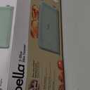 bella 2 Slice Slim Toaster, Fitsanywhere™ Kitchenware, 6 Setting Shade Control with Reheat & Cancel Buttons, Fits Sourdough, 10” Long Slot, Anti Jam & Auto Shutoff, 900 Watt, Seaglass