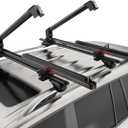 Ski & Snowboard Roof Rack for Car, 6 Pairs Ski/4 Snowboard Carrier
