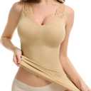 Women Shapewear Tank Tops Tummy Control Shapewear Camisole (M)