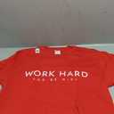 Work Hard And Be Nice Positive Inspiration Motivational Gift T-Shirt L