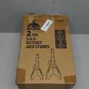 Jack Stands Low Profile 2 Ton(4000 LBs) Lifting Car Stand, Fit Use for Cars Automotive Small Vehicles, 2 Pack