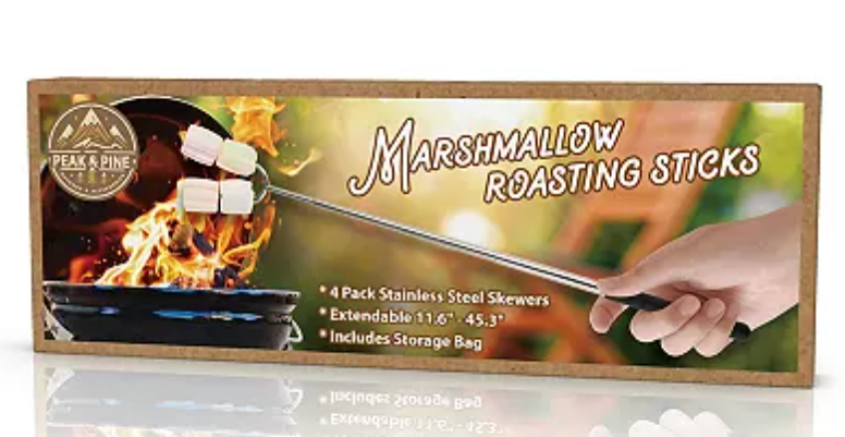 Peak & Pine Marshmallow Roast Sticks