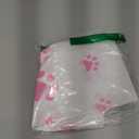 KEFAN 4 Pack Puppy Dog Pet Paw Print Plastic Tablecloth Table Cover Pink Paw Birthday Party Decorations Dog Party Decorations