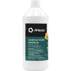Artecho Pouring Effects Medium 32oz / 946ml, Acrylic Medium for Acrylic Paint (32 Fl Oz (Pack of 1))
