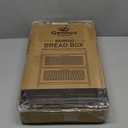 Bamboo Bread Box for Kitchen Countertop, Large Dual-Layer Breadbox Provides Double the Bread Storage Space, Holds Multiple Loaves, Durable & Beautiful with Frosted Acrylic Panels