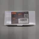 BESTTEN Keyed Entry Door Knob, Entrance Door Lock, Standard Ball, All Metal, Matte Black