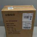 EDISHINE Floor Lamp with Shelves, 5-Tier Glass Display Shelf with Remote/Foot Control, 5CCT & Dimmable Corner Shelf Lamp, Open Display Cabinet, Floor Lamps for Living Room, Bedroom, Black