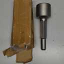 Ground Rod Driver Hex Shank, Ground Rod Driver for Grounding Rod, Rotary Hammer Drill, Compatible with SDS-Hex Demolition Jack Hammer, 1-3/16" Hex Shank (HEX 50MM)