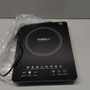 Portable Induction Cooktop, Countertop Burner with Multi-Function, 2200w Electric Stove with Easy Clean Glass, 8 Modes Sensor Touch Cooker (HO2)