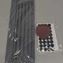 Fast Drying Stone Faucet Mat for Kitchen Sink with Raised Feet, Water Absorbent Diatomite Stone Sink Tray, Faucet Sink Splash Guard, Prevents Moisture Buildup, Durable Protector for Bathroom Counter (20" x 4", Dark Gray Style 1)