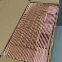 Tinlade 30 Pcs 28.81 Sq ft 3D Wall Panels Peel and Stick Foam Brick Wallpaper Printable Faux Brick Wall Panels Decorative Self Adhesive Tiles Waterproof(Elegant Pink)