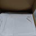 Amazon Basics Lightweight Breathable Wrinkle-Free Brushed Microfiber 3-Piece Bed Sheet Set with 14-Inch Deep Pockets, Twin, Bright White, Solid