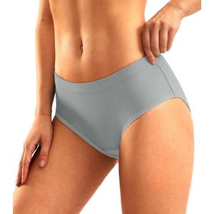 Bikewa Women's 4D Padded Bike Underwear Cycling Bicycle Shorts Biking Riding Briefs Biker Cycle Undershorts for Women (Medium, Light Grey)