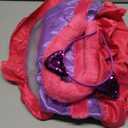 ReliBeauty Cartoon Magic Striped Cat Dress Wonderland Costume for Girls with Headband, Gloves and Tail (8/130)