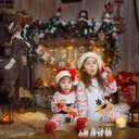 NUOBESTY 4pcs/Set Wooden Train Toy Christmas Train Toy Creative Birthday Present Decorative Tabletop Ornament for Cafe Bar Home(White)