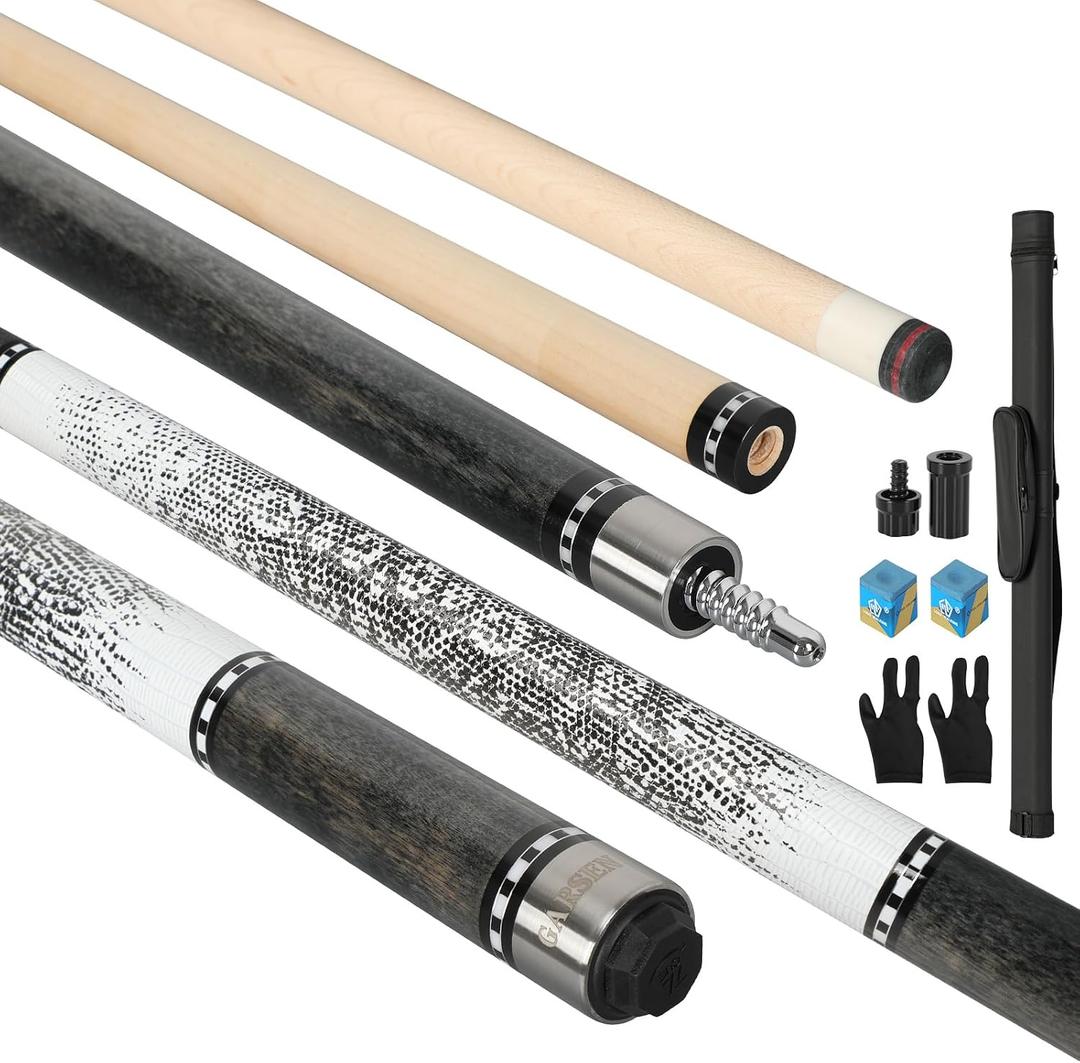 GARSEN Pool Cue Stick 58 inch 18 oz 19 oz 20 oz 21 oz Billiard House Bar Pool Stick