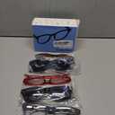 BLOEXCLU 6 Pack Reading Glasses for Women Men Blue Light Blocking Spring Hinge Computer Readers, Anti Eyestrain/Glare
