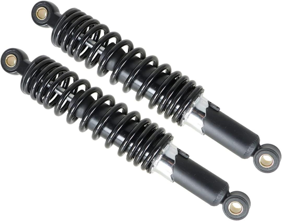1 Pair 12.5 320mm Motorcycle Universal Rear Shock Absorbers Replacement for Yamaha Kawasaki Suzuki Sportster XL883 1200 Dirt Bike ATV Go Kart Black 1 Pair 12.5 320mm Motorcycle Universal Rear Shock Absorbers Replacement for Yamaha Kawasaki Suzuki Sportster XL883 1200 Dirt Bike ATV Go Kart Black