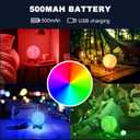 Moon Lamp Upgrade 16 Colors, Moon Light Gifts for Girls Boys Kids Women Birthday, Teen Gifts Trendy Stuff, Cool Astronomy Gifts, Shelf Decor, Remote & Touch Control Moon Night Light, Diameter 4.8 inch (Yellow)