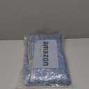 decorUhome Chenille Soft Cozy Throw Pillow Covers 22x22 Set of 2, Modern Farmhouse Boho Velvet Decorative Euro Sham Pillow Cases with Stitched Edge for Couch Sofa Bed Home Decor, Blue