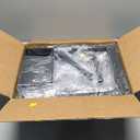 Fashion TV Tray Table with Large Tabletop, Adjustable Sofa Table with Storage Baskets, Strong Metal Frame, Tv Dinner Tray Table for TV Watching, Meals, Snacks (Square, Brown, 16.93inch x 12.6inch)