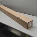 Ivilon Window Curtain Rod End Cap - 1 inch Pole. 120 to 240 Inch. Warm Gold