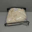 Chair and Ottoman Covers Slipcover Set Armchair Cover T Cushion Chair Slipcover Milk Silk Sofa Furniture Protector Couch Soft for Armchair Ottoman(Begie)