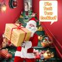Santa Cam, Santa Camera - Santa Cam Ornament with Realistic Flashing Red Light for Fun Indoor and Outdoor Decoration