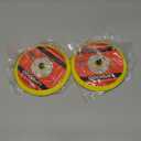 2 pcs 5" Hook and Loop Backing Pad for Air Sander Polisher, 5/16" Arbor with 24 Thread 1,3000RPM DA Sanding Pad